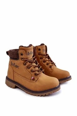 Chłopięce>Lee Cooper Dziecięce Botki Trapery LCJ-22-01-1490 Camel