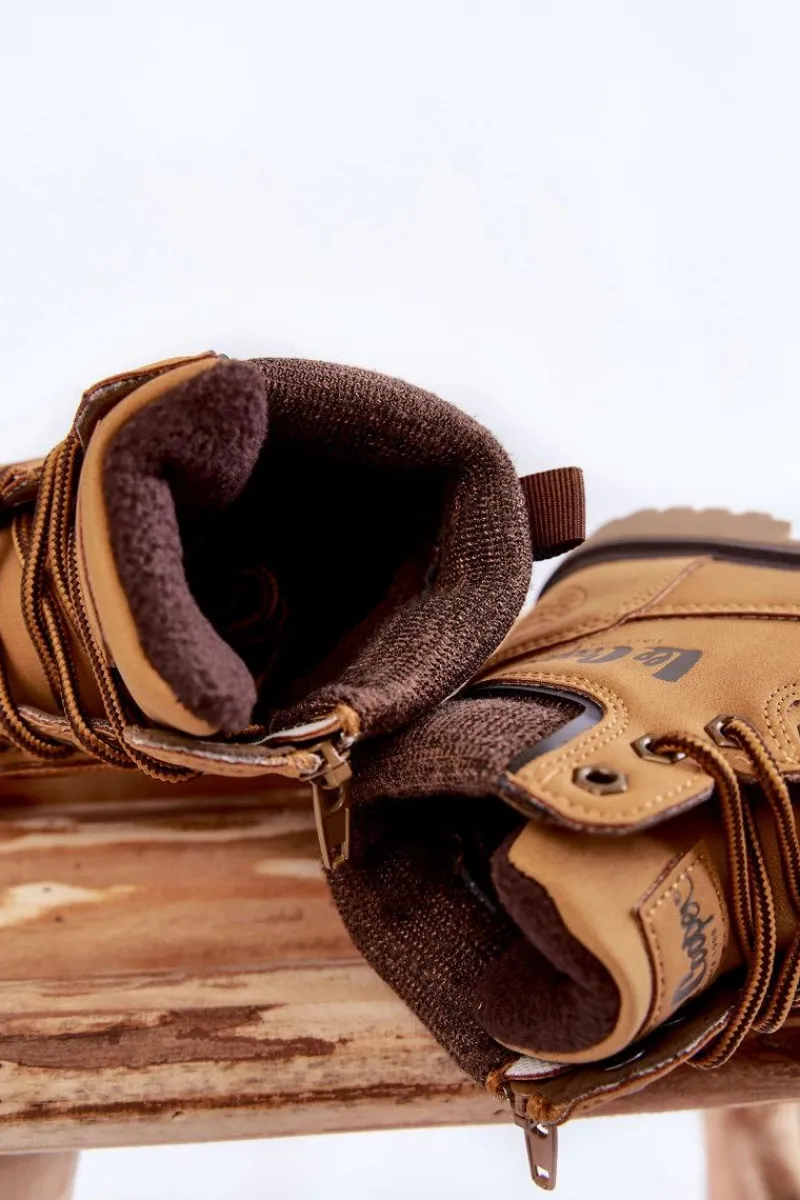Chłopięce>Lee Cooper Dziecięce Botki Trapery LCJ-22-01-1490 Camel
