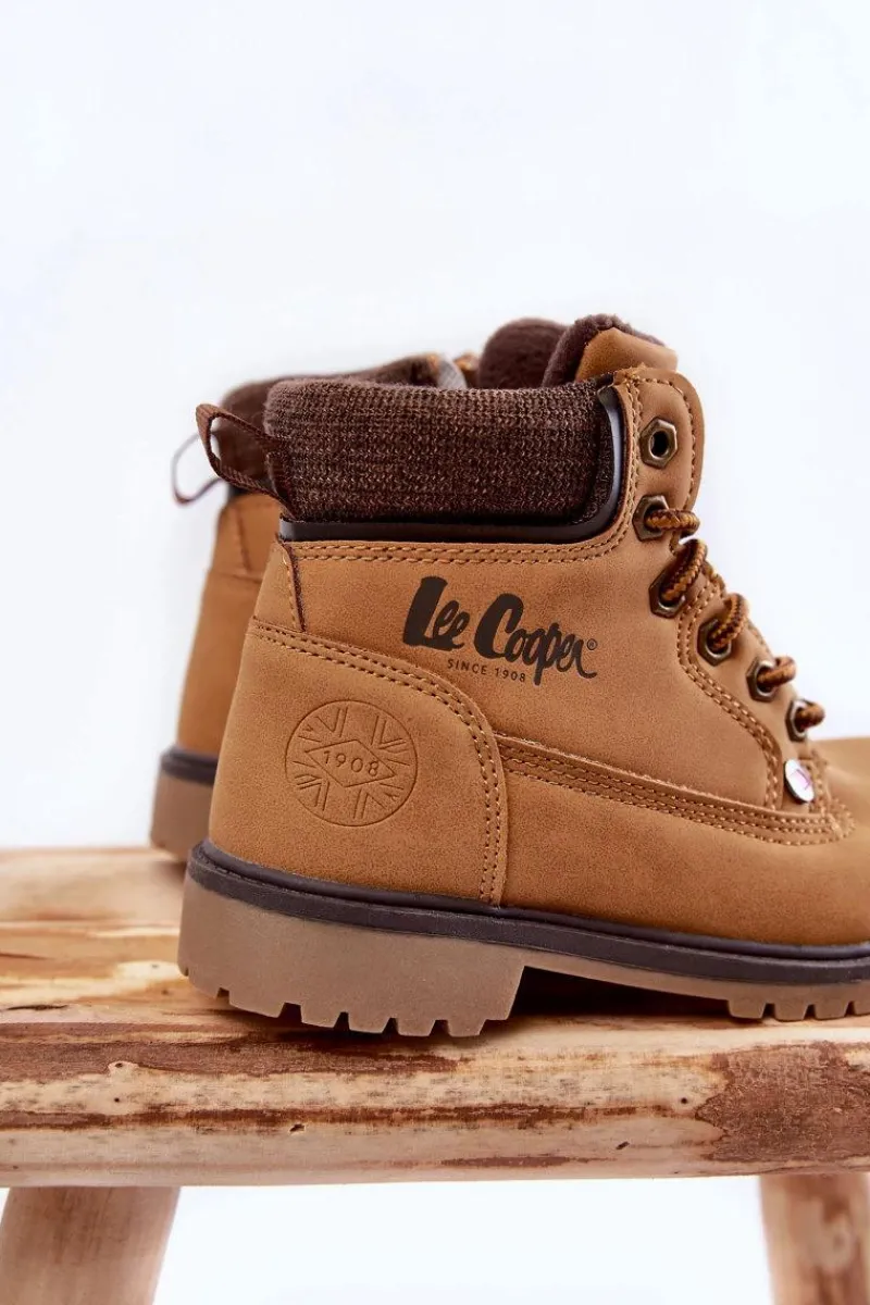 Chłopięce>Lee Cooper Dziecięce Botki Trapery LCJ-22-01-1490 Camel