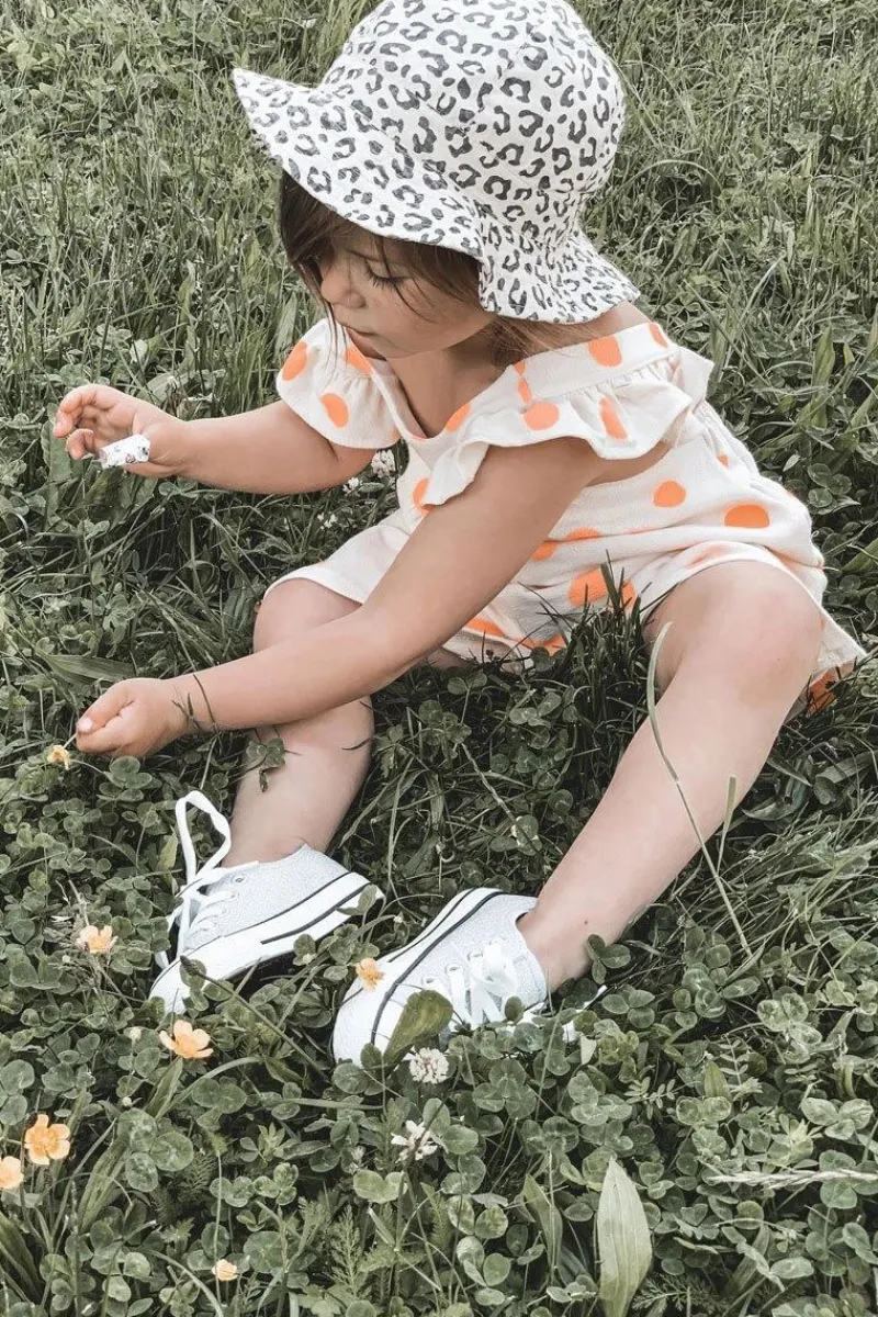 Dziewczęce|Back To School>Boto Dziecięce Brokatowe Trampki Srebrne Bling-Bling Srebrny