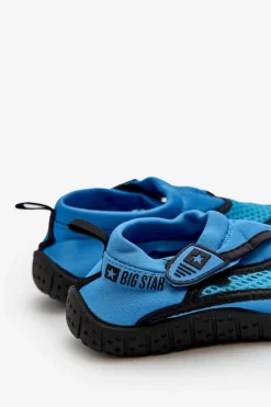 Outlet Big Star Shoes Dziecięce Buty Do Wody e Big Star NN374467 Niebieski