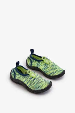 Outlet Boto Dziecięce Buty Do Wody PROWATER PRO-24-48-044K Zielone Zielony