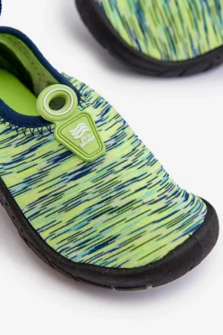 Outlet Boto Dziecięce Buty Do Wody PROWATER PRO-24-48-044K Zielone Zielony