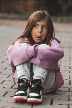 Clearance Boto Dziecięce Buty Sportowe Lakierowane Różowo-Białe Milara Różowy