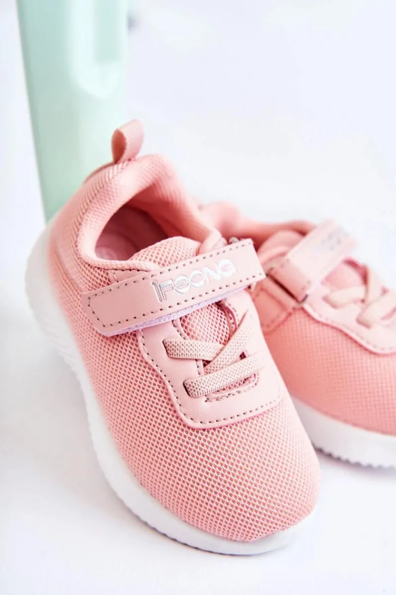 Hot Dziecięce Buty Sportowe Na Rzep Różowe Lexy Dzieci Dziewczęce