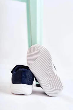 Best Boto Dziecięce Buty Sportowe Na Rzep Niebieskie Lexy