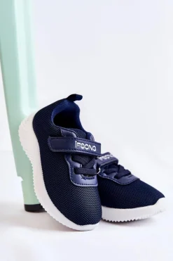 Best Boto Dziecięce Buty Sportowe Na Rzep Niebieskie Lexy