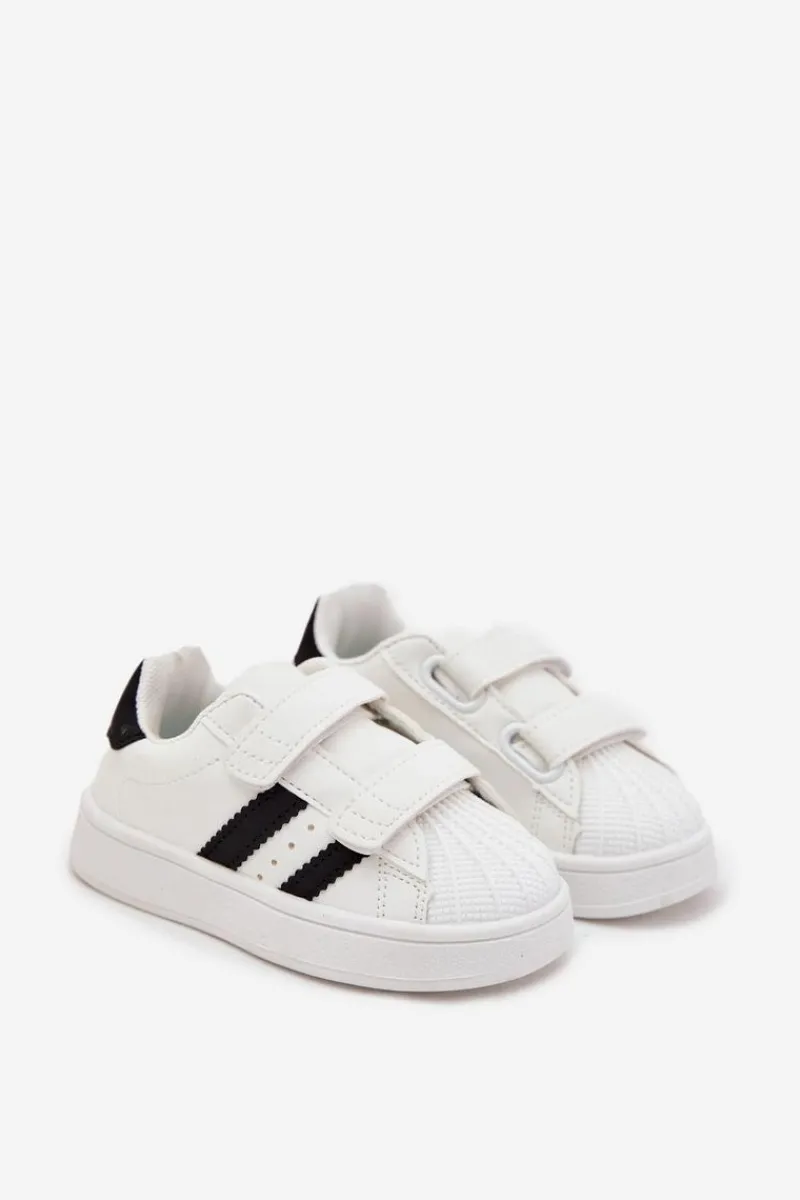 New Boto Dziecięce Buty Sportowe Sneakersy Z Eko Skóry Białe Renel Biały