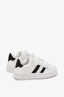 New Boto Dziecięce Buty Sportowe Sneakersy Z Eko Skóry Białe Renel Biały