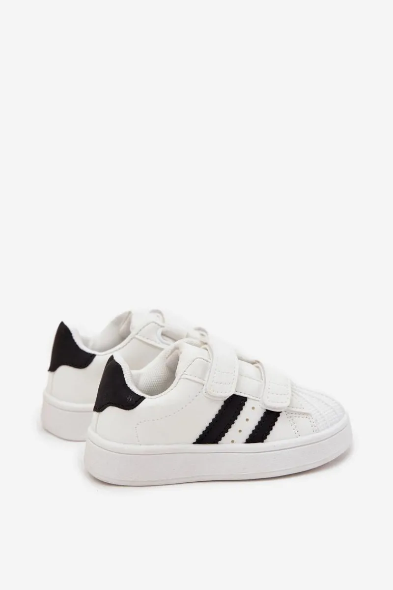 New Boto Dziecięce Buty Sportowe Sneakersy Z Eko Skóry Białe Renel Biały