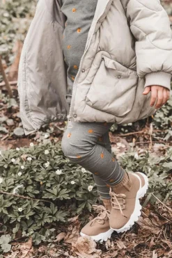 Clearance Dziecięce Buty Sportowe Wysoka Skarpeta Beżowe Nickie Dzieci Chłopięce|Dziewczęce