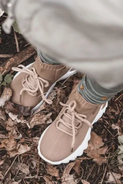 Clearance Dziecięce Buty Sportowe Wysoka Skarpeta Beżowe Nickie Dzieci Chłopięce|Dziewczęce