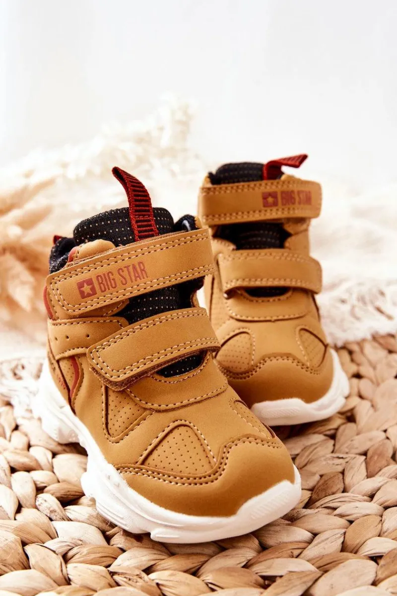 Chłopięce|Chłopięce>Big Star Shoes Dziecięce Buty Trekkingowe Big Star II374094 Camel