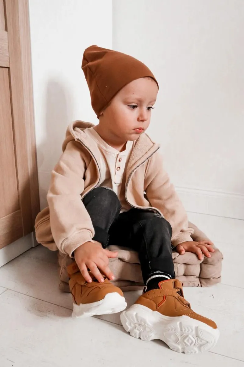 Chłopięce|Chłopięce>Big Star Shoes Dziecięce Buty Trekkingowe Big Star II374094 Camel