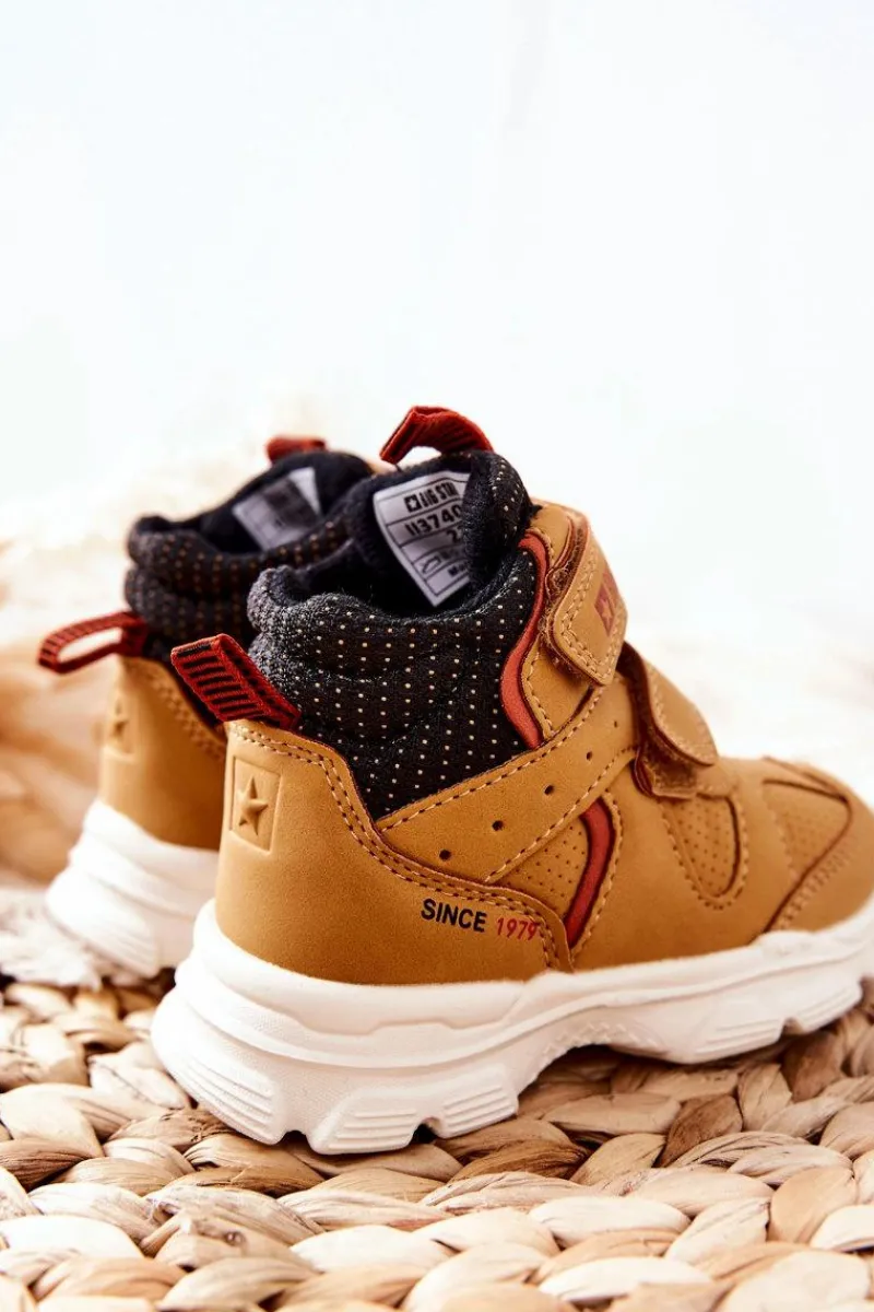 Chłopięce|Chłopięce>Big Star Shoes Dziecięce Buty Trekkingowe Big Star II374094 Camel