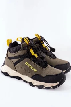 Big Star Shoes Dziecięce Buty Trekkingowe Big Star GG374047 Khaki