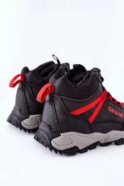 Chłopięce|Chłopięce></noscript>Big Star Shoes Dziecięce Buty Trekkingowe Big Star GG374046 Czarne