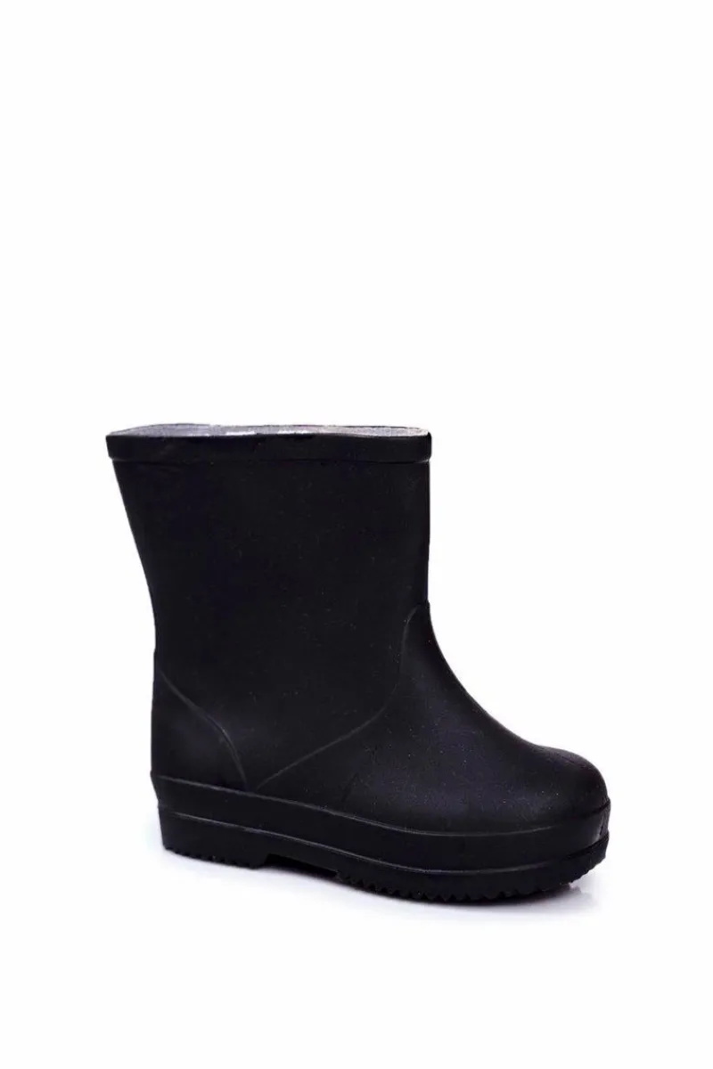 Chłopięce|Dziewczęce>Boto Dziecięce Gumowe Kalosze Czarne Klasyczne Lullaby