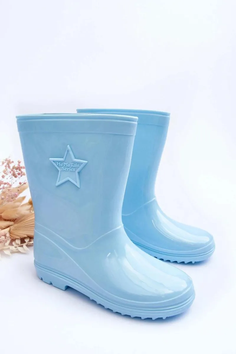 Chłopięce|Dziewczęce>Boto Dziecięce Gumowe Kalosze Jasnoe Malvi Niebieski