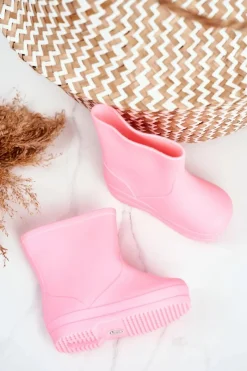 Dziewczęce>Boto Dziecięce Gumowe Kalosze Różowe Klasyczne Lullaby