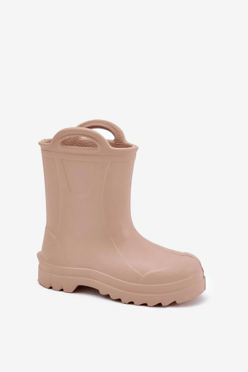 Hot Dziecięce Kalosze LEMIGO DOGGY 735 Beżowe Dzieci Chłopięce|Dziewczęce