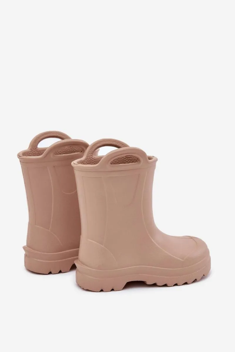 Hot Dziecięce Kalosze LEMIGO DOGGY 735 Beżowe Dzieci Chłopięce|Dziewczęce