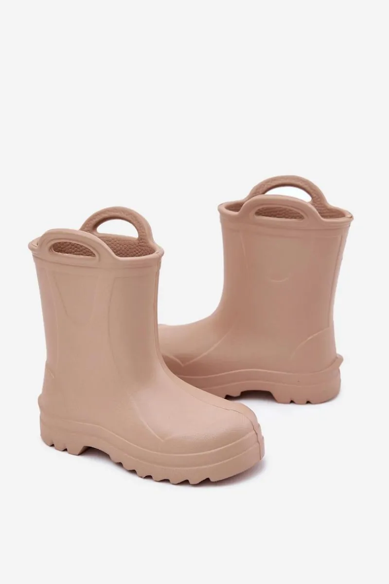 Hot Dziecięce Kalosze LEMIGO DOGGY 735 Beżowe Dzieci Chłopięce|Dziewczęce