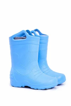 Chłopięce|Dziewczęce>Boto Dziecięce Kalosze Niebieskie Wyjmowana Wkładka Stomilki