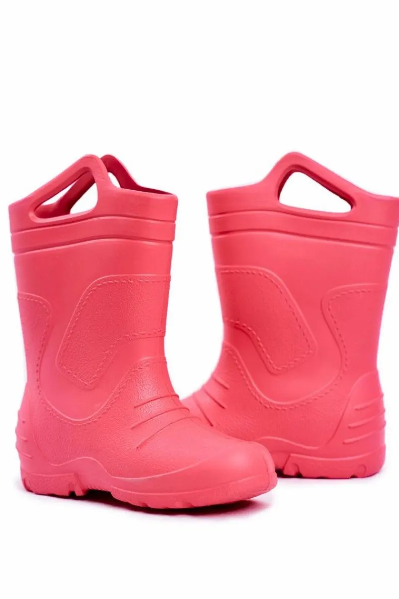 Sale Boto Dziecięce Kalosze Różowe Wyjmowana Wkładka Stomilki