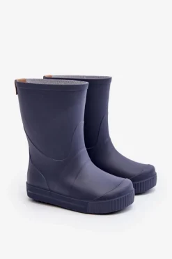 Sale Boto Dziecięce Kalosze Wave Gokids 979 Granatowe Niebieski