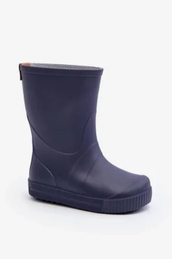 Sale Boto Dziecięce Kalosze Wave Gokids 979 Granatowe Niebieski