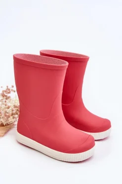 Boto Dziecięce Kalosze Wave Gokids 979 Fuksja Różowy