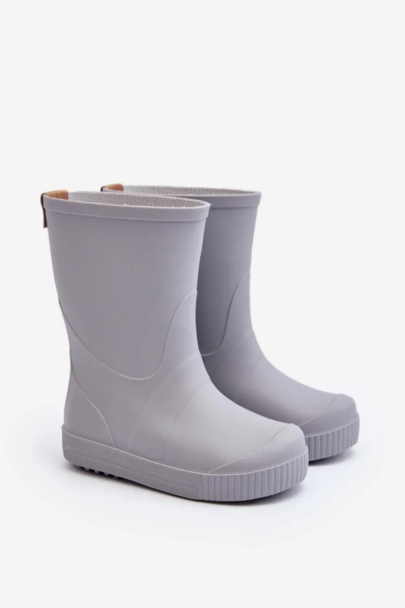 Chłopięce|Dziewczęce>Boto Dziecięce Kalosze Wave Gokids 979 Szare Szary