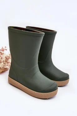 Best Boto Dziecięce Kalosze Wave Gokids 979 Zielone Zielony