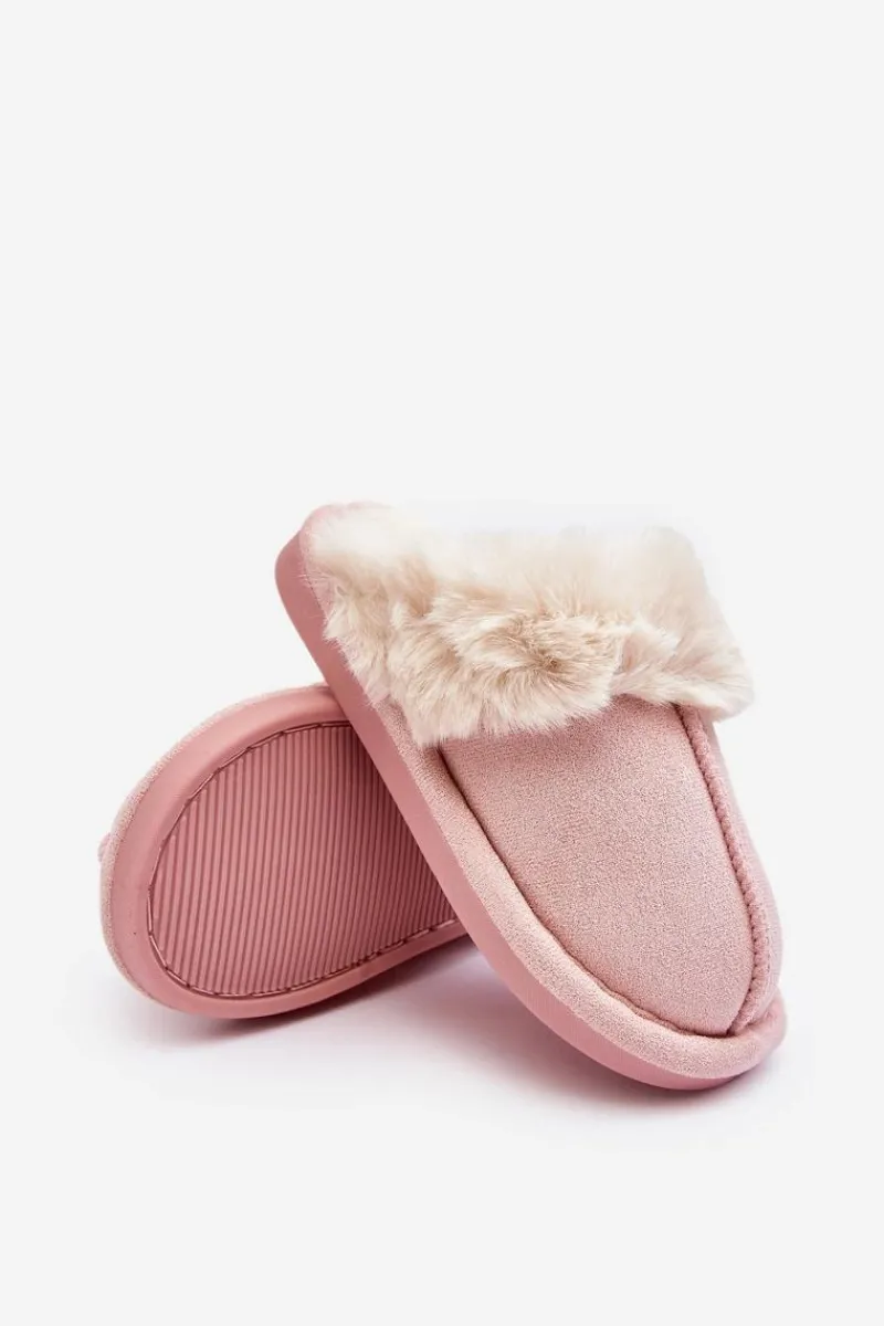 Hot Dziecięce Kapcie Z Futerkiem Różowe Befana Dzieci Dziewczęce