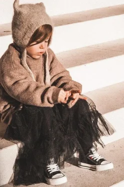 Outlet Big Star Shoes Dziecięce Klasyczne Niskie Trampki BIG STAR HH374194 Czarne Czarny