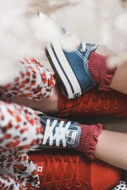 Sale Dziecięce Klasyczne Niskie Trampki BIG STAR HH374195 Granatowe Dzieci Chłopięce|Dziewczęce