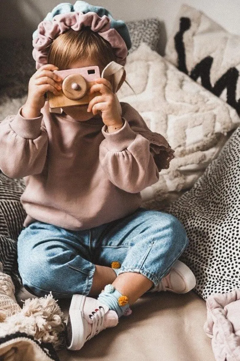 Discount Dziecięce Klasyczne Niskie Trampki BIG STAR HH374197 Różowe Dzieci Chłopięce|Dziewczęce