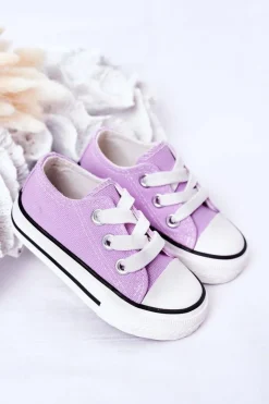Discount Boto Dziecięce Klasyczne Trampki Fioletowe Filemon