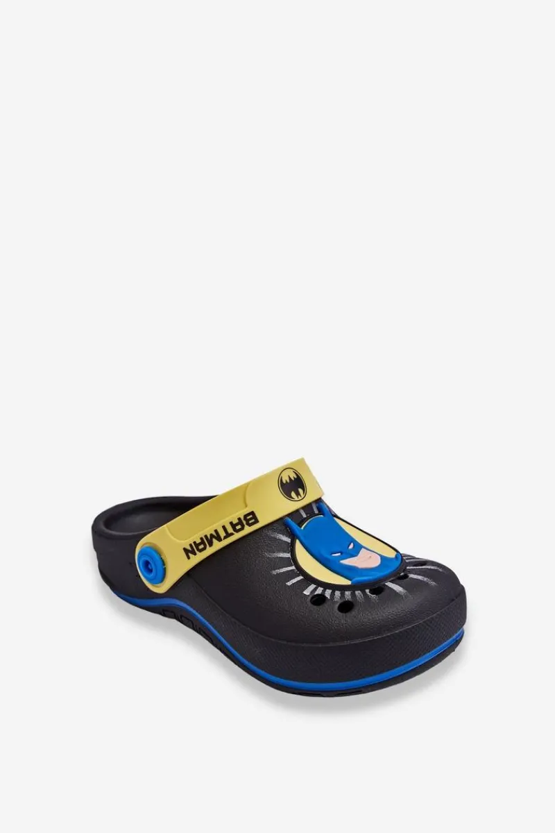 Chłopięce>ZAXY Dziecięce Kroksy Batman Grendene Kids JJ385005 Czarne Czarny