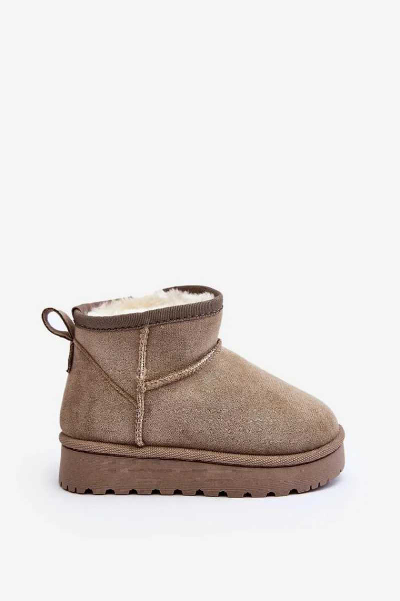 Dziewczęce|Chłopięce>Boto Dziecięce Śniegowce Botki Ocieplane Zielone Nallita