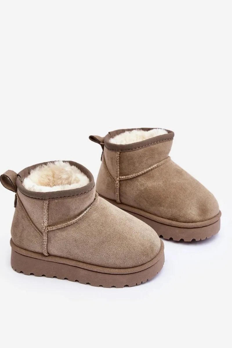 Dziewczęce|Chłopięce>Boto Dziecięce Śniegowce Botki Ocieplane Zielone Nallita