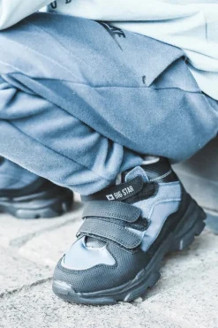 Discount Dziecięce Śniegowce Trapery Ocieplane Granatowe Big Star MM374172 Dzieci Chłopięce|Chłopięce