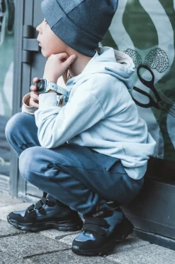 Discount Dziecięce Śniegowce Trapery Ocieplane Granatowe Big Star MM374172 Dzieci Chłopięce|Chłopięce