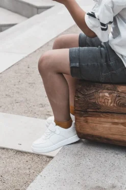 Chłopięce|Back To School></noscript>Boto Dziecięce Niskie Buty Sportowe Białe Frillo