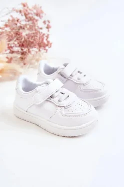 Chłopięce|Back To School></noscript>Boto Dziecięce Niskie Buty Sportowe Białe Frillo