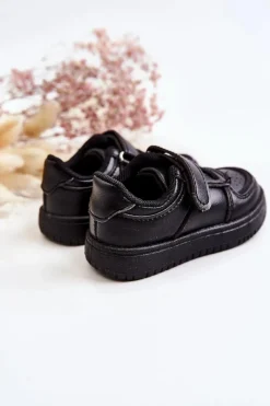 Hot Boto Dziecięce Niskie Buty Sportowe Czarne Frillo Czarny
