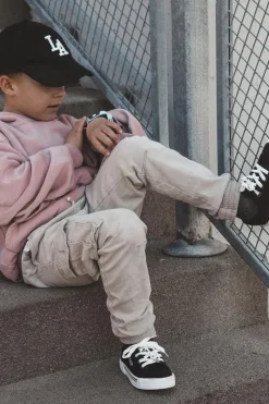 Dziecięce Niskie Trampki Big Star JJ374174 Czarne Dzieci Chłopięce|Dziewczęce