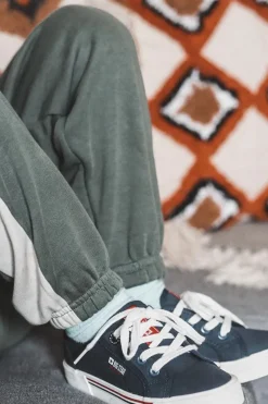 Sale Big Star Shoes Dziecięce Niskie Trampki Big Star JJ374173 Granatowe