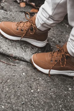 Chłopięce|Dziewczęce>Boto Dziecięce Ocieplane Botki Trapery Camel Otto